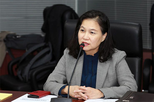 Korea’s trade minister Yoo Myung-hee