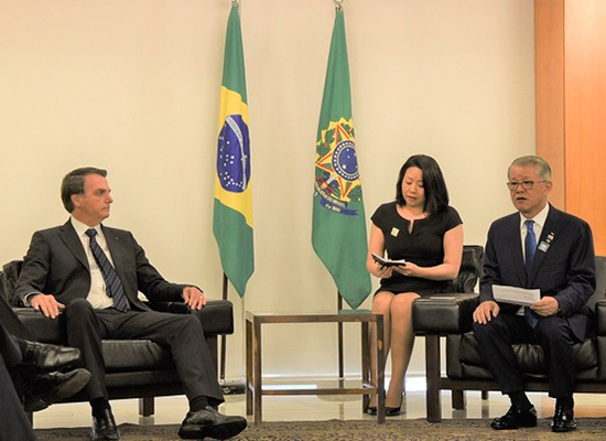 S. Korea’s SK Networks chairman visits Brazil to bolster bilateral ties