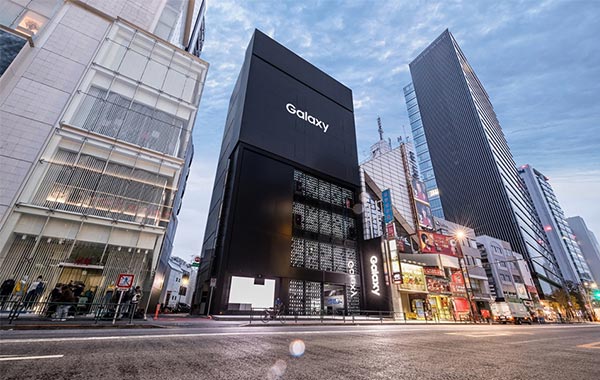 Samsung Electronics Co.’s opens a Galaxy flagship store in Tokyo on Mar. 12, 2019. [Photo provided by Samsung Electronics Co.]