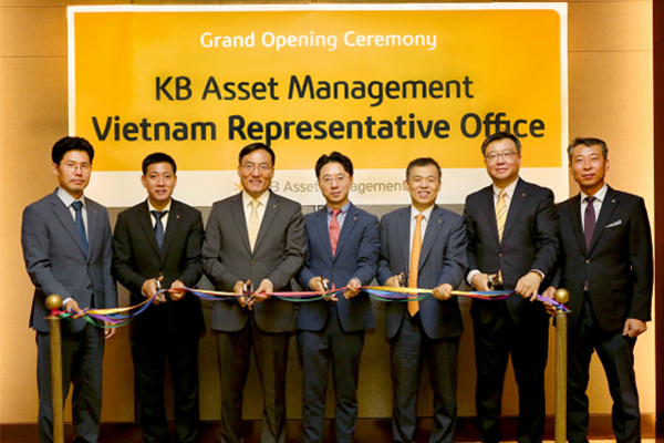 Korea’s KB Asset Management opens its 3rd overseas office in Vietnam