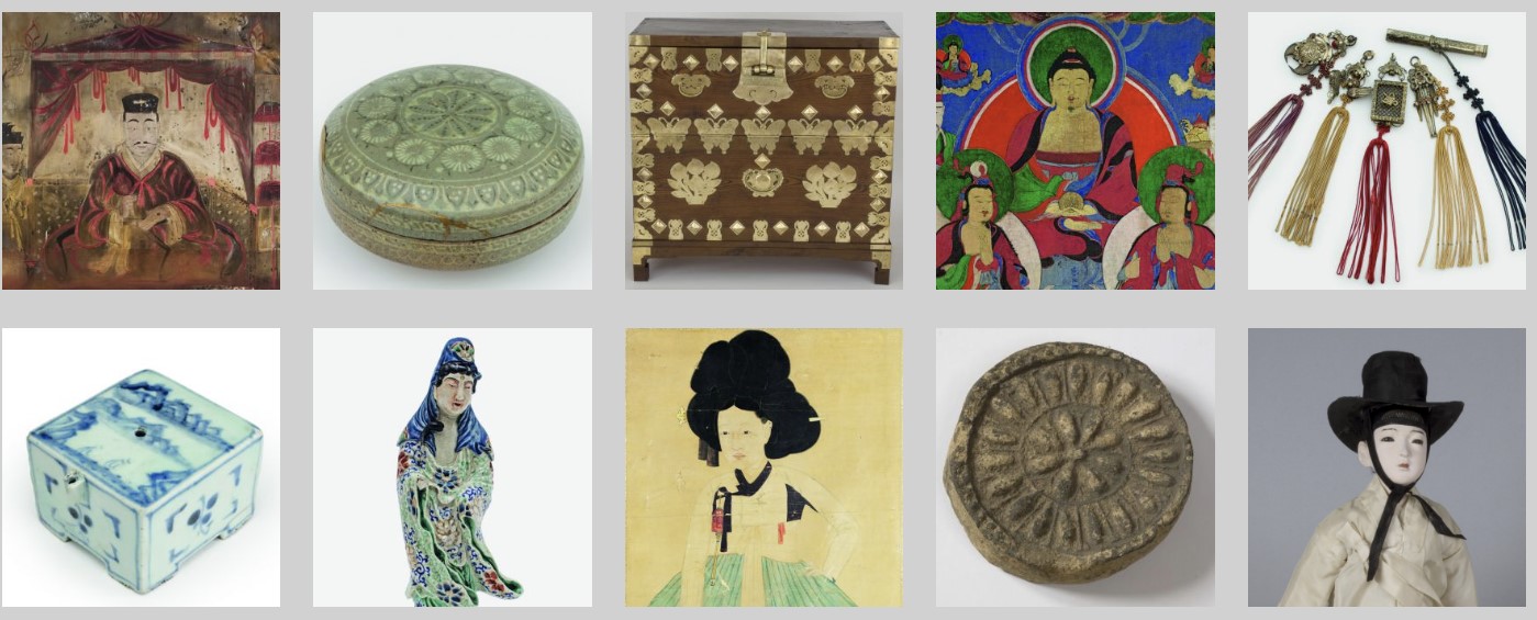 < 페렌체 호프 아시아 미술관 한국 컬렉션의 일부 - 출처: 페렌츠 호프 아시아 박물관 홈페이지 >
